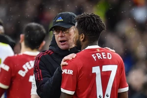 Tiền vệ Fred thất vọng khi Man Utd chỉ bổ nhiệm tạm quyền với huấn luyện viên Rangnick.