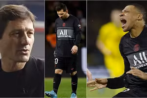 Sếp lớn Leonardo công kích trọng tài "ghét bỏ" Messi, Mbappe và PSG.