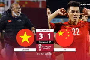 Tờ Siam Sport ngỡ ngàng khi Việt Nam thắng Trung Quốc 3-1.

