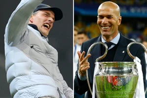 Thomas Tuchel vượt qua thành tích của Zinedine Zidane ở Champions League.
