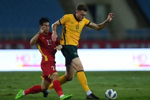 Harry Souttar chấn thương không thể góp mặt ở trận Australia tiếp tuyển Việt Nam.