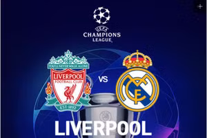 Real Madrid sẽ đối đầu Liverpool vào lúc 2 giờ ngày 29/5.