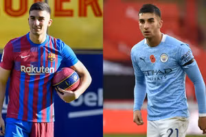 Tân binh vừa được Barca chiêu mộ từ Ngoại hạng Anh.