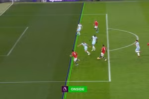 Ban tổ chức Ngoại hạng Anh xác định Cavani không việt vị.