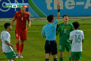 Huấn luyện viên U23 Việt Nam: Thẻ đỏ cho Quan Văn Chuẩn là… ‘rất chuẩn’