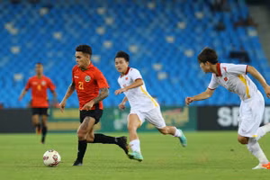 U23 Việt Nam vượt khó trước U23 Đông Timor ở bán kết.