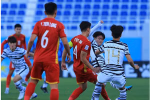 U23 Việt Nam đã làm nên lịch sử khi cầm hoà U23 Hàn Quốc.