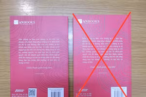 Theo Anbooks, sách giả giống đến 70% sách thật.