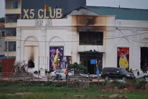 Hiện trường vụ cháy