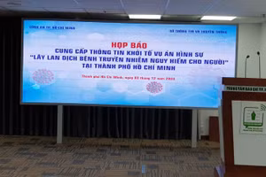 Họp báo về việc khởi tố vụ tiếp viên Vietnam Airlines làm lây lan COVID-19