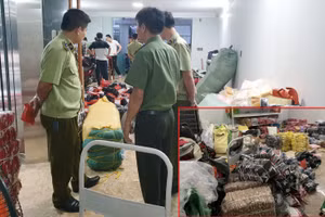 Số hàng nhập lậu bị cơ quan chức năng phát hiện