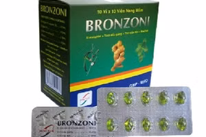Thu hồi toàn quốc lô thuốc viên nang mềm Bronzoni