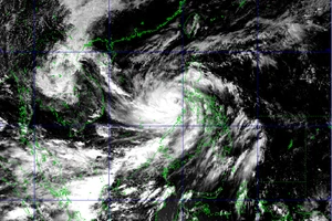 Ảnh vệ tinh bão số 9 (bão Molave)
