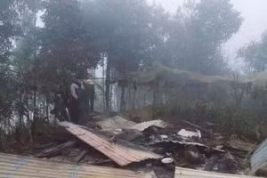 Hiện trường vụ việc.