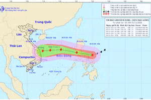 Hình ảnh siêu bão Goni