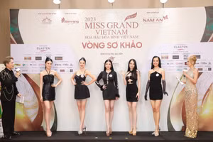 Dàn thí sinh đọ sắc đỉnh cao tại Sơ khảo Miss Grand Vietnam 2023