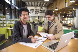 Sinh viên quốc tế theo học tại New Zealand.