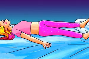 Lợi ích sức khỏe đi ngủ không gối đầu không phải ai cũng biết