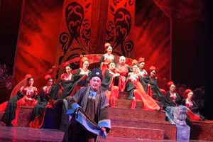 Tuồng “Tam Khúc chúa” lặp và mờ nhạt trò