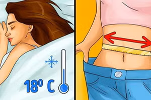 Nên giữ nhiệt độ phòng ngủ khoảng 18°C vào ban đêm.