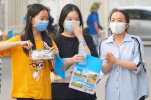 Thí sinh Nghệ An dự thi tốt nghiệp THPT năm 2020.