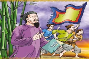 Văn tế nghĩa sĩ Cần Giuộc là bức tượng đài bất tử về người nông dân nghĩa sĩ đã dũng cảm chiến đấu hi sinh vì Tổ quốc.