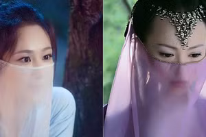 Trong ảnh là Dương Tử (trái) trong Hương mật tựa khói sương và Đường Yên tham gia phim Tiên kiếm 3.