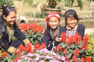 Học sinh Trường Phổ thông Dân tộc Bán trú Tiểu học Trung Chải (Sa Pa, Lào Cai). Ảnh: Sỹ Điền