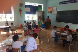 Nam Trà My là địa phương đang thiếu nhiều GV ở bậc mầm non và tiểu học. 