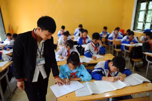 Nhiều địa phương đã có văn bản gửi về Bộ GD-ĐT chủ động điều chỉnh thời gian dạy học trước diễn biến phức tạp của mưa lũ. Ảnh: minh họa