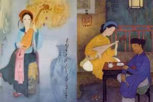 Âm thanh tiếng đàn trong “Truyện Kiều” xuất hiện 4 lần như một tín hiệu thẩm mỹ đặc biệt. Ảnh minh họa: IT