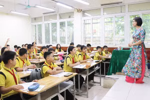 Không chỉ giáo viên cần sự tôn trọng của học sinh mà các em cũng cần điều đó từ thầy cô. Ảnh:Thiên Thanh