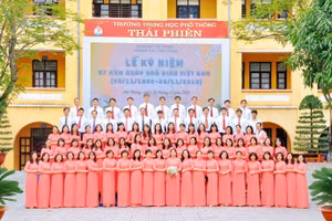 Hội đồng sư phạm Trường THPT Thái Phiên, TP Hải Phòng.