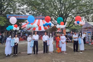 Quang cảnh buổi phát động Tuần lễ hưởng ứng học tập suốt đời năm 2022.