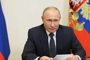 Tổng thống Nga Vladimir Putin.