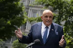 Luật sư Rudy Giuliani.