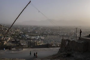 Quang cảnh Kabul, Afghanistan.