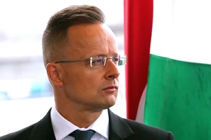 Bộ trưởng Ngoại giao Hungary Peter Szijjarto.