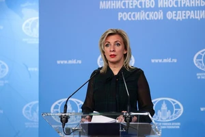 Phát ngôn viên Bộ Ngoại giao Nga Maria Zakharova.