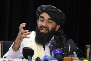 Phát ngôn viên Zabihullah Mujahid của Taliban.