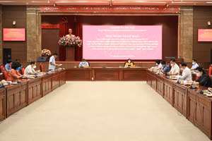 Quang cảnh hội nghị.