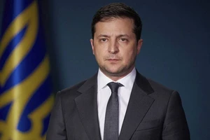 Tổng thống Ukraine Zelensky.