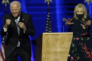 Vợ chồng Tổng thống Mỹ Joe Biden.