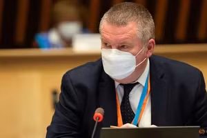 Quan chức Mike Ryan của WHO.