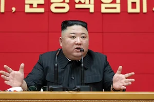 Nhà lãnh đạo Triều Tiên Kim Jong-un.