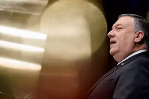 Cựu Ngoại trưởng Mỹ Mike Pompeo.