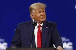 Cựu TT Mỹ Donald Trump phát biểu tại CPAC.