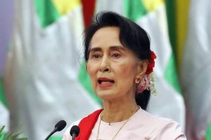 Cố vấn nhà nước Myanmar Aung San Suu Kyi. 