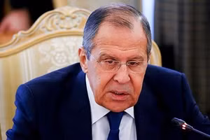 Bộ trưởng Ngoại giao Nga Sergei Lavrov.