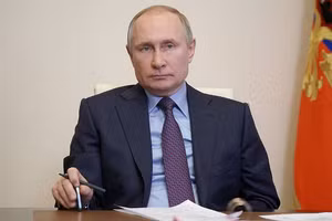 Tổng thống Nga Vladimir Putin.